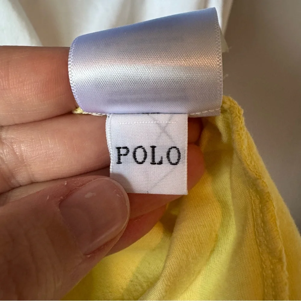 Polo Ralph Lauren Girls Tie Dye Color Block 100% Cotton Shirt Size‎ 8-10